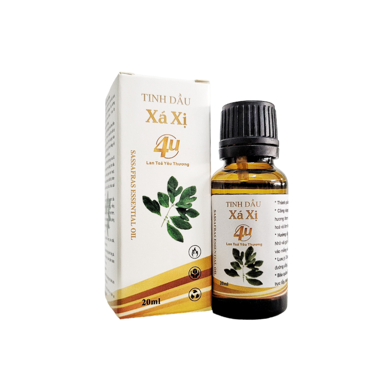 Tinh dầu xá xị 20ml